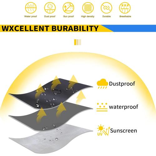 Size 36x24x72 Color Black Waterproof Dustproof Shelving Cover for Wire Shelf, 36 W x 24 D x 72 H – Heavy Duty Oxford Fabric with Clear Front & Two-Way Zipper for Pantry, Basement, Utility Room (Black, Cover Only)