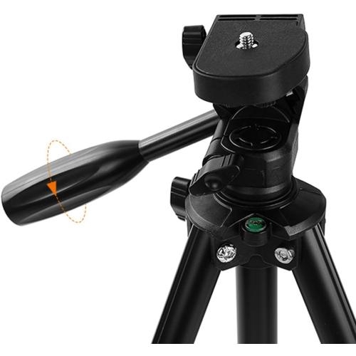 SVBONY SV101 Spotting Scope Tripod 54 inches Travel Tripod Digital SLR Camera Video Spotting Scope Aluminum Alloy Portable Anti-Skid Tripod for Photograph with Carrying Bag