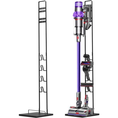 Foho Vacuum Stand for Dyson V11 V10 V8 V7 V6,Stable Metal Storage Bracket Stand Holder for Dyson Handheld DC30 DC31 DC34 DC35 DC58 DC59 DC62 Cordless Vacuum Cleaners & Accessories & Attachments