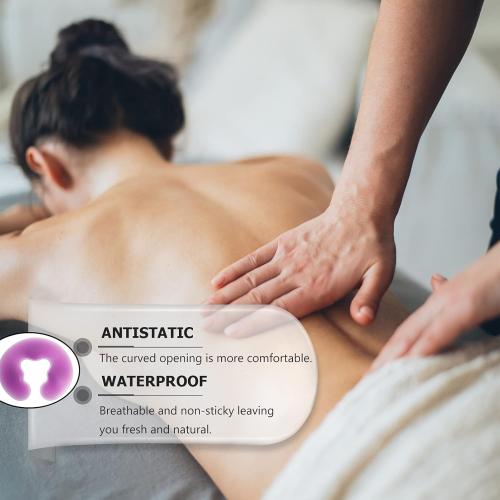 Massage Face Cradle Cushion, U Shaped Headrest Face Down Prone Position Cushion Pillow for Massage Tables Neck Head Rest Pad for Beauty Spa