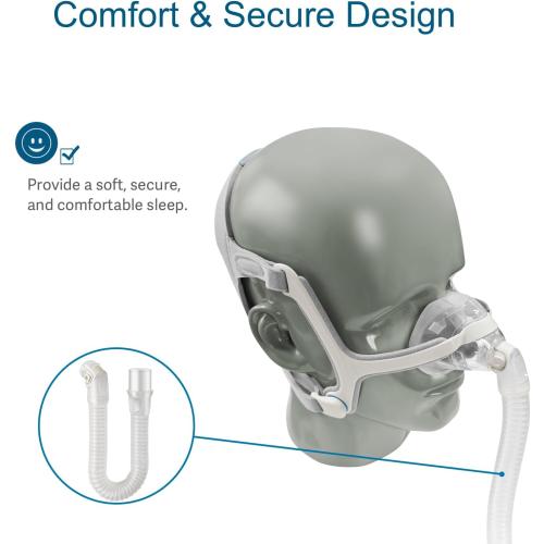 2 Packs Replacement Elbow and Short Tube for resmed AirFit N20 and Airtouch N20 - Reduce Noise - No Leakage