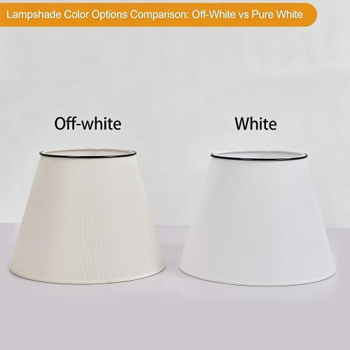 Modern Pendant Light Fixtures with 12 White Linen Fabric Shade, Adjustable Hanging Light Fixture,Drum Black Vintage Chandelier for Kitchen Island Bedroom Dining Room Foyer Entryway