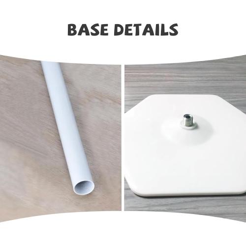 TEKXYZ Balloon Arch Stand Kit, 10FT Wide & 7.5FT High Adjustable Balloon Arch Frame, Ideal For Party Decorations, Not Include Balloons