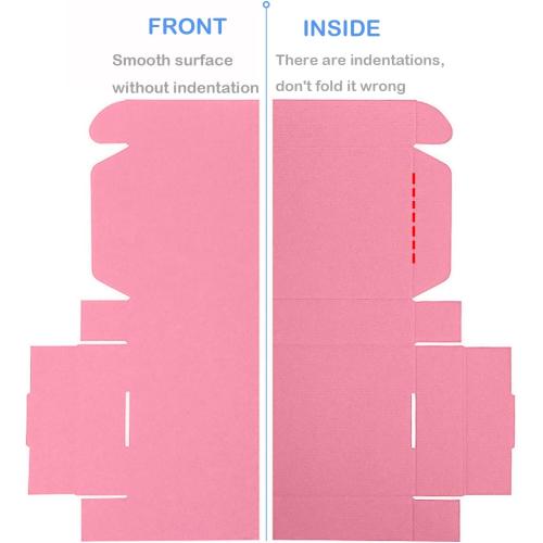 Red Shipping Packaging MEIANJU L8xW5.5xH1.5 inch Hard Corrugated Cardboard Shipping Boxs Gift Wrap Box for Bridesmaid,Anniversary