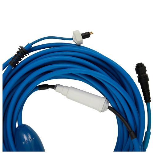 9995862-60ft Blue Cable Only Compatible with Dolphin Pool Robot Nautilus CC Plus [Non WiFi], M200, 9995862, Includes 2 Big Floats and Swivel for Tangle-Free Operation [2 Prongs]