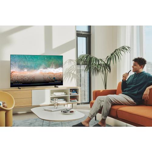 SAMSUNG 55-Inch Class QLED Q60B Series - 4K UHD Dual LED Quantum HDR Smart TV with Alexa Built-in (QN55Q60BAFXZA, 2022 Model)