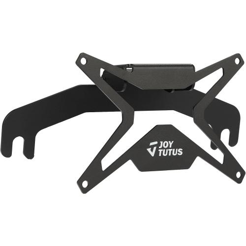 JOYTUTUS Universal Flip-Up License Plate Mount for 10 Hawse Fairlead, License Plate Holder Compatible with Pickup Truck Off-Road Car RV Bumper Winch Hawse Fairlead Front License Plate Bracket