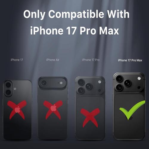 M MYBAT PRO for iPhone 17 Pro Max Case with Belt Clip Holster