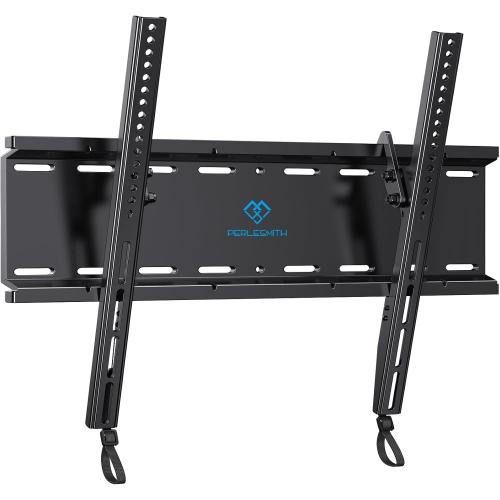 Tilting TV Wall Mount Bracket Low Profile for Most 23-60 inch LED LCD OLED, Plasma Flat Screen TVs with VESA 400x400mm Weight up to 115lbs, Fits 16 Wood Stud