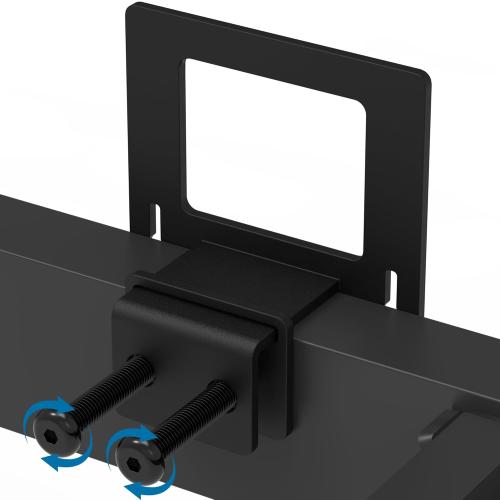 Non Slip Mattress Gaskets for Metal Bed Frame, 6 pcs Anti-Slip Holder in Place Gripper, Easy to Installation Keep Mattress from Sliding Gripper, Mattress Slide Stopper, Black