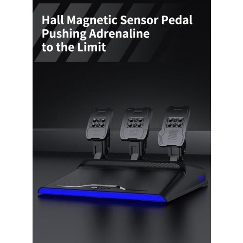 PXN-V99 Racing wheel Steering wheel 3.2nm force feedback gaming racing wheel 270/900 Dismantle with Hall magnetic induction pedal, 6 1 gear shift rod gaming steering wheel for pc/ps4/Xbox one/X-Series X/S