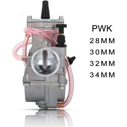Universal Carburetor for PWK 28 30 32 34 mm 2T 4T with Power Jet Compatible for 75cc-250cc(34MM)