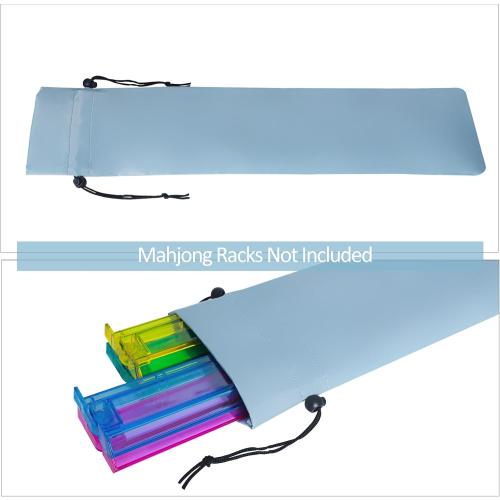 Jongyance Empty Mahjong Bag(Blue) with A Mahjong Tile Bag And A Rack Bag, Mah-jongg Carrying Bag, Mahjong Accessory‼️missing extra accessories?