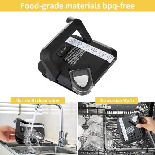 Blender Lid Replacement for Ninja 72 OZ Pitcher Locking Lid, Top Lid Cover Parts for BL642 BN701 BN751 BN801 BL610 DB751A CT610 Series,Compatible with old Model Pitcher with Rim Extension Only