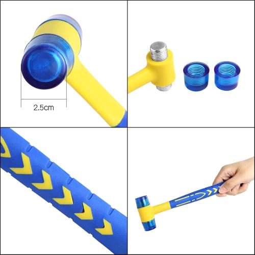 WHDZ Paintless Dent Repair kit Car Body Dent Removal Tools Whale Tail Dent Removal Rod Set for Door Dings Hail Damage