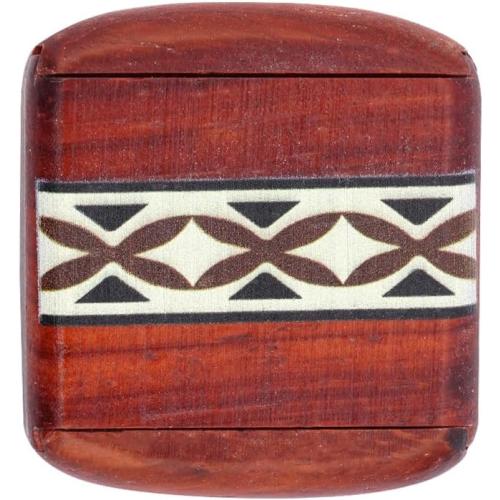 1pcs Handcrafted Wooden Pill Case for Purse - Elegant Rosewood Pill Box Organizer, Discreet Wallet-Size Storage for Medications, Jewelry & Essentials