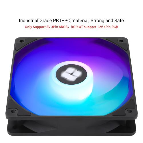 Pack of 3 Thermalright TL-C12C-S X5 CPU Air Fan, 120mm Silent Computer Case Cooler Fan, with S-FDB Bearing, up to 1550RPM Speed PC Cooling,