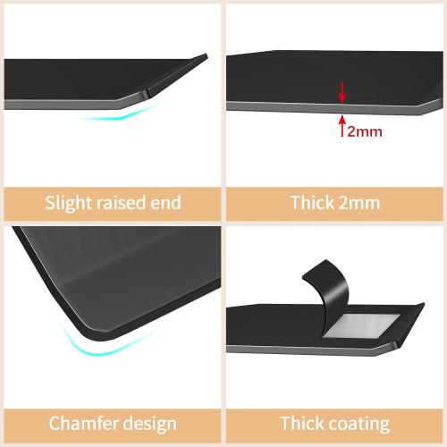 MKO 8 Small Floating Shelves for Wall, Metal Wall Mounted Shelf for Bathroom, Bedroom, Living Room, Kitchen, Little Mini Tiny Display Hanging Shelves for Books/Storage/Room Decor 2 Packs, Black