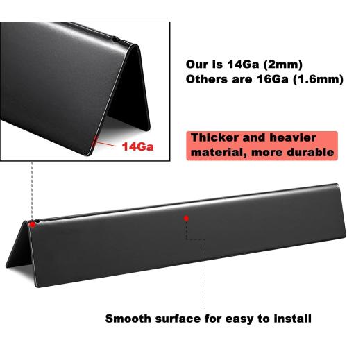 Genesis 300 Parts 7524 Grill Grate 7621 Flavorizer Bars 65505 Heat Deflectors Replacement Parts for Weber Genesis E-310 E-330 S-330 S-310 E-320 S-320 E-315 Gas Grill GS4 Flavor Bars Cooking Grate