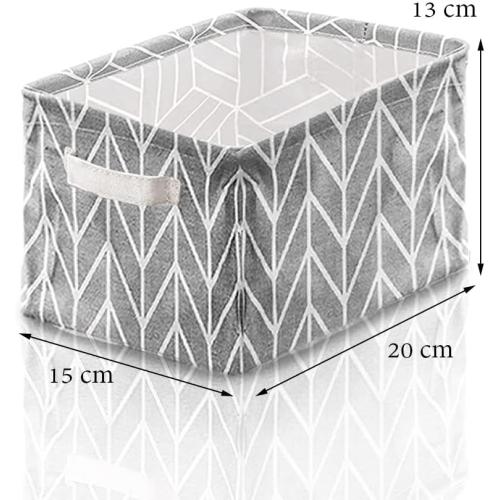 Dark Grey ReNext Storage Bins, Foldable Colors Storage Bin Closet Toy Box Container Organizer Fabric Basket