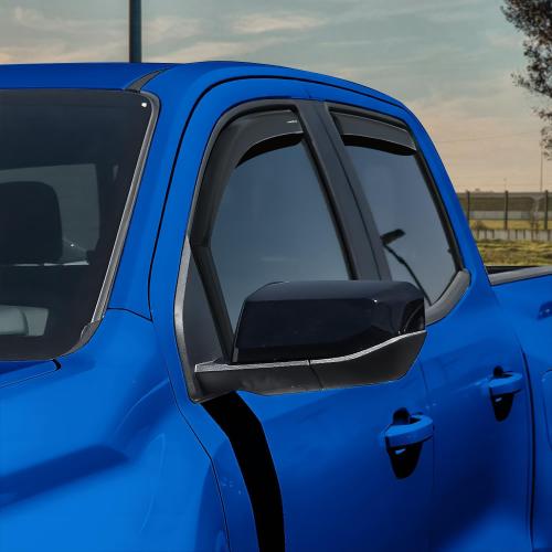 Goodyear Shatterproof side Window Deflectors, Rain Guards, Window Visors for Cars, Vent Deflector, Car Accessories