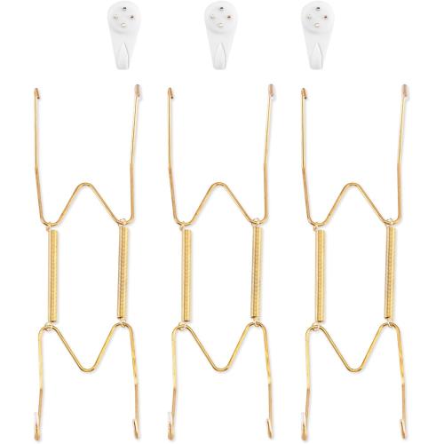 Bilillo 3 Pack Plate Hangers for the Wall, Fits 8-10 inch Decorative Plate