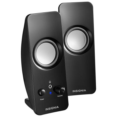 INSIGNIA Premium Audio Cables & Components – High-Fidelity Sound, Durable Materials, Compatible with Home Theater, Studio & Hi-Fi Systems (Powered Stereo Speakers, One Size)