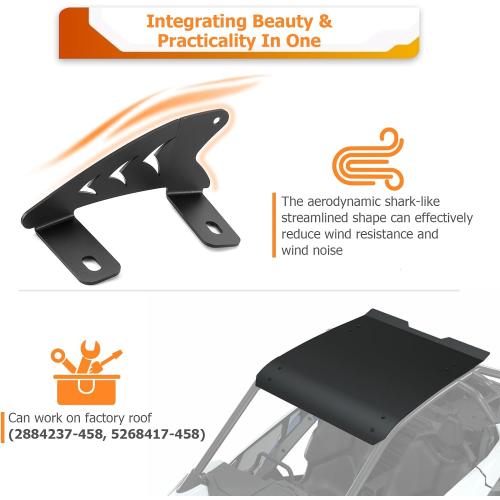 WeiSen 32 LED Light Bar Kit with Plug & Play Wiring Harness Compatible with Polaris RZR PRO R 4 2022-2025, 180W Curved Light and Upper Windshield Mounting Brackets