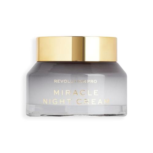 Revolution Beauty London, Pro Miracle Night Cream, Overnight Face Cream, Helps to Smooth & Plump Skin with Retinol & Vitamin E, 1.69 oz