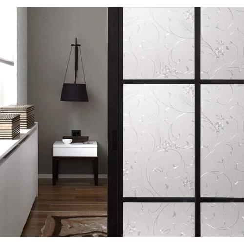 Size 29.5x78.7 Niviy Static Cling Non-Adhesive Window Film Frosted Glass Film Bathroom Door Glass Decoration Window Film Privacy Covering (29.5x 78.7)