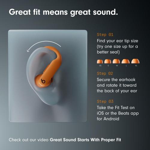 Beats Powerbeats Pro 2 - Wireless Noise Cancelling Workout Earbuds with Secure- Fit Earhooks, Up to 45-Hour Battery with Charging Case, Sweat & Water Resistant, Heart Rate Monitoring - Quick Sand