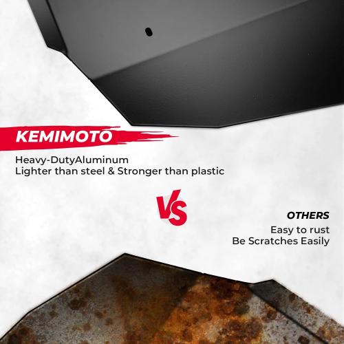 KEMIMOTO Aluminum Roof Top Compatible with Polaris RZR XP 4 1000, 4 Turbo, and 4 900 Models Up to 2023, Heavy-Duty Black Aluminum Roof for 4-Seater