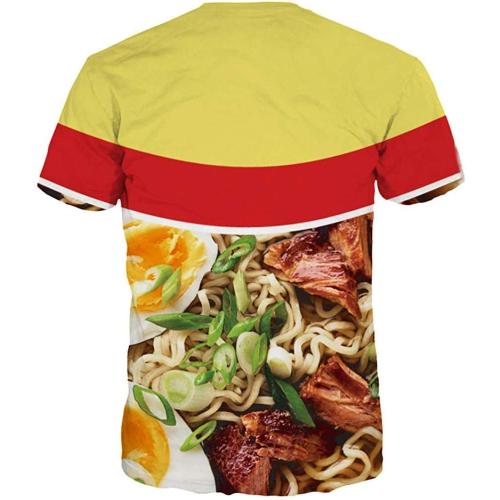 Keasmto Large 3D Print Cool T Shirts Graphic Design Casual Summer Short Sleeve Fashion Tees Shirt for Men Women