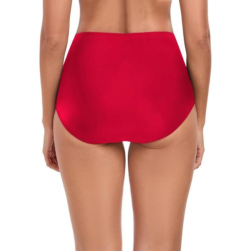 RELLECIGA Women's High Waisted Bikini Bottom Full Coverage Tummy Control Swimsuit Bottoms