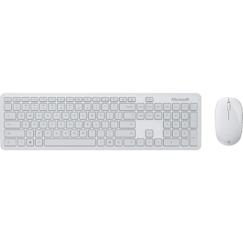 Microsoft - Bluetooth Keyboard and Mouse Bundle - Glacier