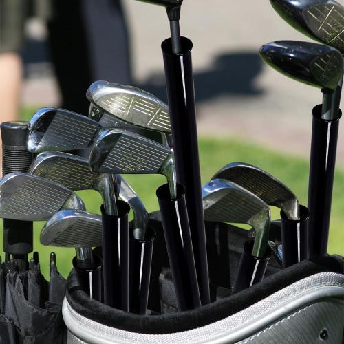 Set of 14 HOW TRUE Golf Bag Tubes, Set of 14 Golf Bag Club Protection Tubes Separators Dividers - Keeps Clubs Organised, Golf Accessories for Men Women