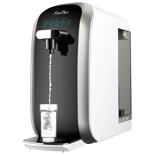 SimPure Y7P-BW UV Countertop Reverse Osmosis Water Filter, NSF/ANSI 58 Certified, 5 Stage RO Water Filtration System, Water Purifier for Home, No Installation, 4: 1 Pure to Drain, Classic Pure Taste