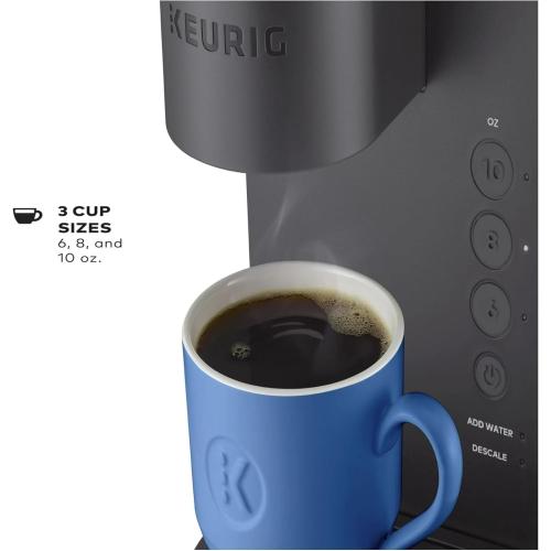 Keurig K-Express Essentials Matte Gray Single-Serve K-Cup Pod Coffee Maker