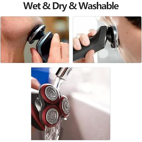 SH90/RQ12 Replacement Shaver Head for Philips Norelco Series S9000, Version Replacement Shaver Head with Double Precision Blades for Series RQ12/RQ10/S9000, S8000,1Pack