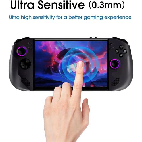 amFilm 2 Pack Screen Protector for Lenovo Legion Go S 8.0'' Handheld 2025, Tempered Glass, 8.0 inch Full Coverage, Transparent Ultra HD, Anti-Scratch, Anti-Fingerprint