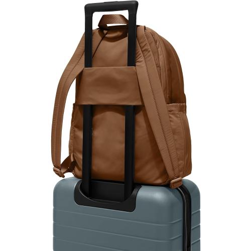 Away Large Featherlight Backpack - Lightweight Travel Backpack with Laptop Compartment, Two Water Bottle Pockets, Interior and Exterior Pockets - Fits Up to 16-Inch Laptops - Amaro Brown