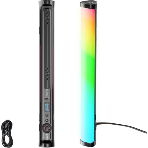 SMALLRIG RT25 RGB Tube Light Stick, 25W RGBWW Led Light Wand, IP54 Waterproof Light Bar, CRI96 , TLCI98 , 2500-10000K, for Photography 4343