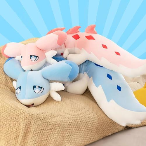 OSOCU 60 Inch Pink Chillet Plush Toys - Giant Soft Figure Doll - Huggable Stuffed Animal Plushies - Furry Stuffed Animal Pillow Gifts for Kids Girlfriend