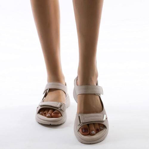 Womens Orthotic Wedge Buckle Strap Sandals Open Toe Breathable size 38 European