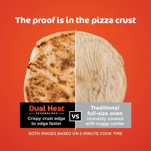 Ninja, Toaster Oven, Air Fryer, Thermometer, Toaster Oven Air Fryer Combo, Stainless Steel, Quick meals, Fries, Frozen Food, Air Fry, Dehydrate, Reheat, 13-in-1,Less Oil, Flip Away Oven, Foodi, SP351