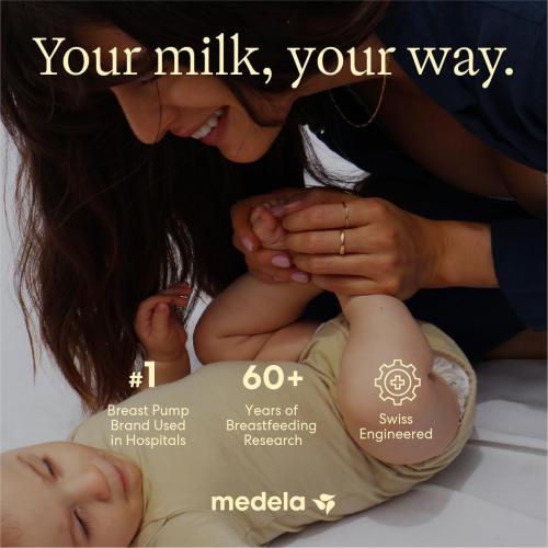 Medela Pump in Style Pro  Double Electric Breast Pump, Hospital Grade | Hospital Performance, Bottles & Flanges, Enhanced Comfort, BPA-Free, Rechargeable, Lightweight, Compact & Portable