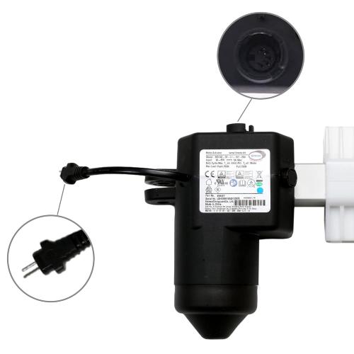 Recliner Limoss 450427 Motor Replacing Model 452601 451011 MD140-02-L1-157-204 Actuator Replacement with Power Supply AC Cord