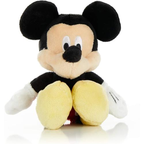 Disney Baby Mickey Mouse Stuffed Animal Plush Toy Mini Jingler, 6.5 inches