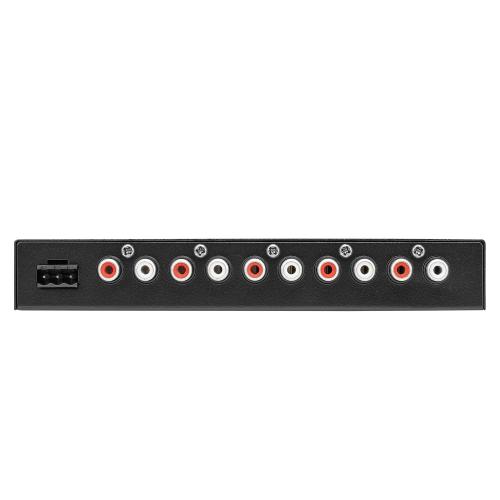 7-Band Car Audio Equalizer 1/2 DIN Pre-Amp，with CD/AUX Input Select Switch，Subwoofer Outputs