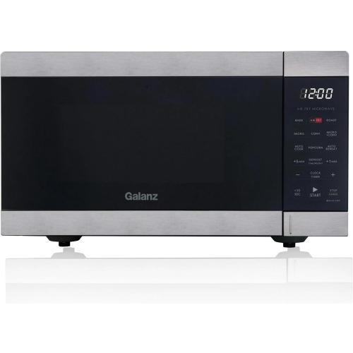 Galanz 0.9 Cu. Ft Air Fry Microwave Stainless Steel